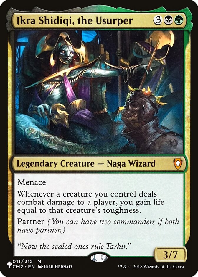 Ikra Shidiqi, a Usurpadora / Ikra Shidiqi, the Usurper - Magic: The Gathering - MoxLand