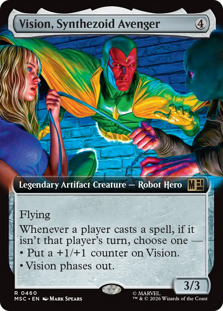 Vision, Synthezoid Avenger - Magic: The Gathering - MoxLand