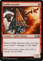Pirômano Goblin / Goblin Arsonist - Magic: The Gathering - MoxLand