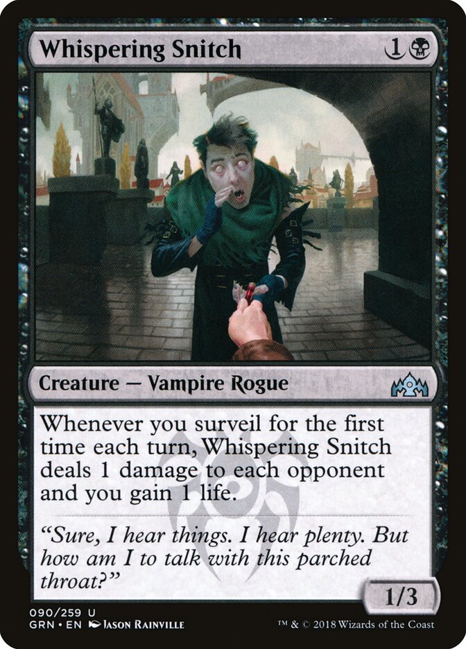 Delator Sussurrador / Whispering Snitch - Magic: The Gathering - MoxLand