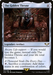 O Trono Dourado / The Golden Throne - Magic: The Gathering - MoxLand