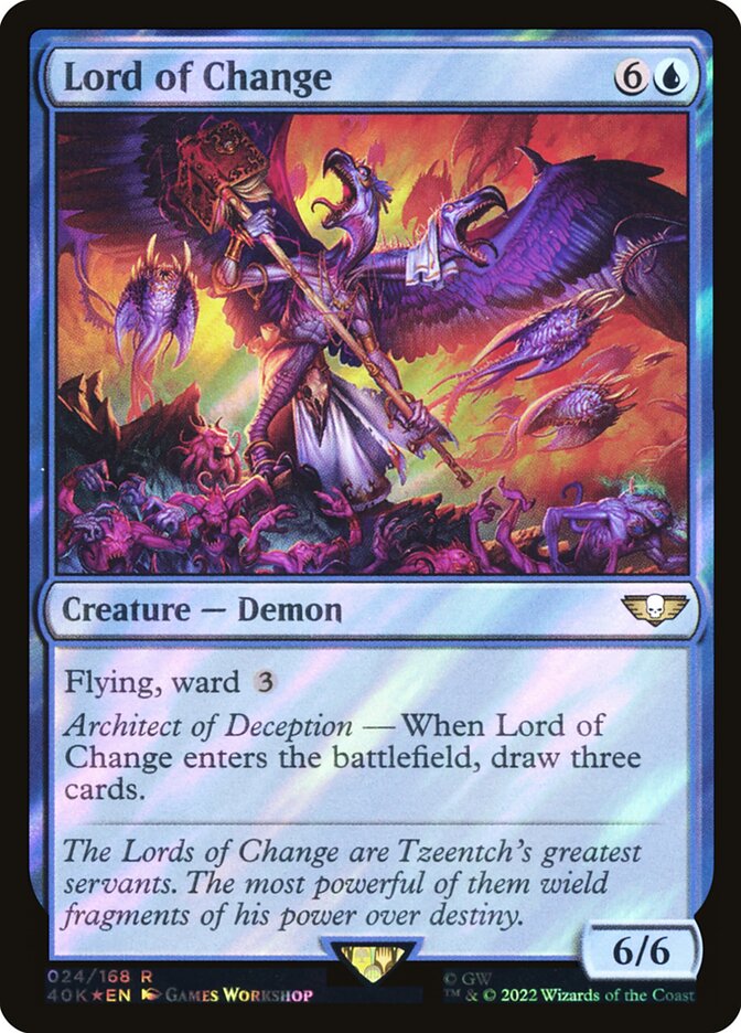 Senhor da Mudança / Lord of Change - Magic: The Gathering - MoxLand