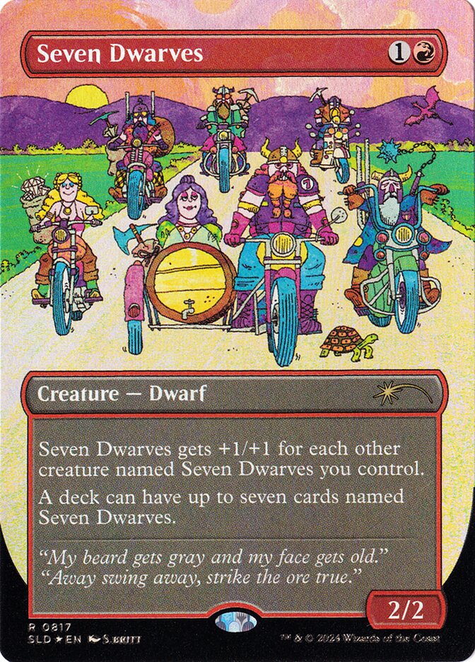 Sete Anões / Seven Dwarves - Magic: The Gathering - MoxLand
