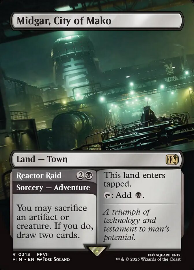 Midgar, Cidade do Mako / Midgar, City of Mako - Magic: The Gathering - MoxLand