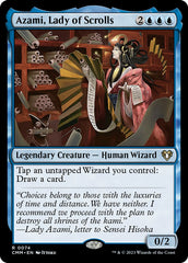 Azami, Dama dos Pergaminhos / Azami, Lady of Scrolls - Magic: The Gathering - MoxLand