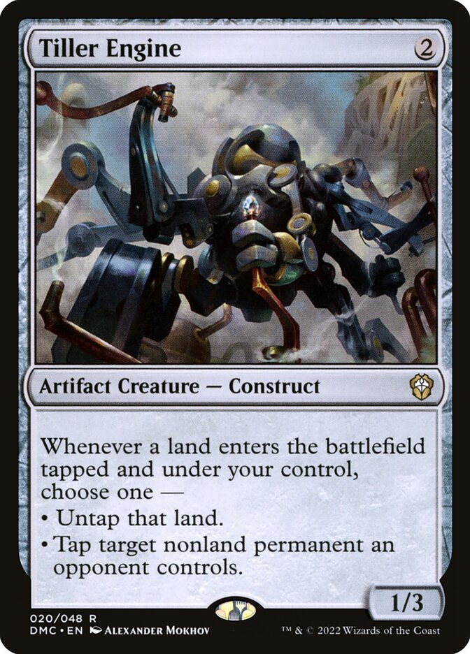 Máquina Agricultora / Tiller Engine - Magic: The Gathering - MoxLand