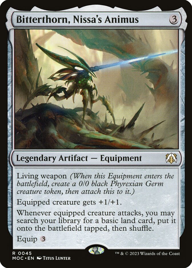 Espinamarga, Animus de Nissa / Bitterthorn, Nissa's Animus - Magic: The Gathering - MoxLand