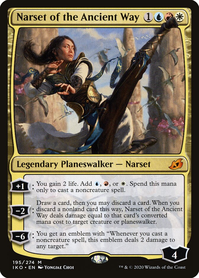 Narset do Caminho Antigo / Narset of the Ancient Way - Magic: The Gathering - MoxLand