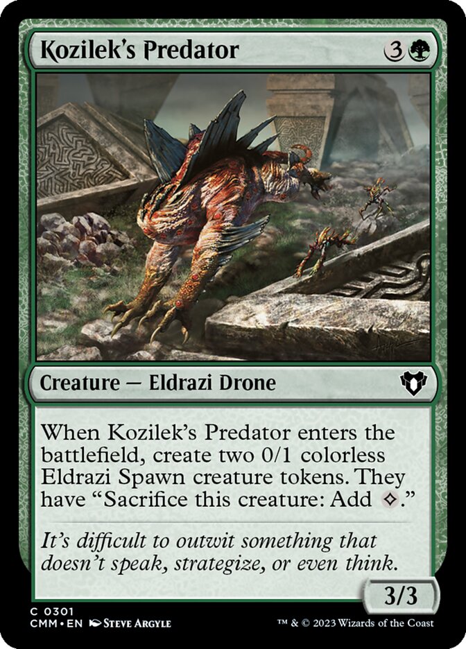 Predador de Kozilek / Kozilek's Predator - Magic: The Gathering - MoxLand