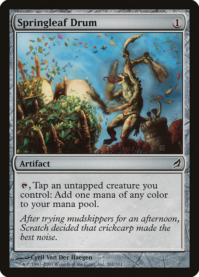 Tambor das Folhas Vernais / Springleaf Drum - Magic: The Gathering - MoxLand
