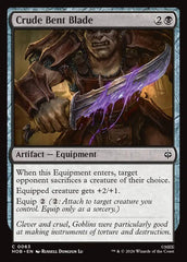 Crude Bent Blade