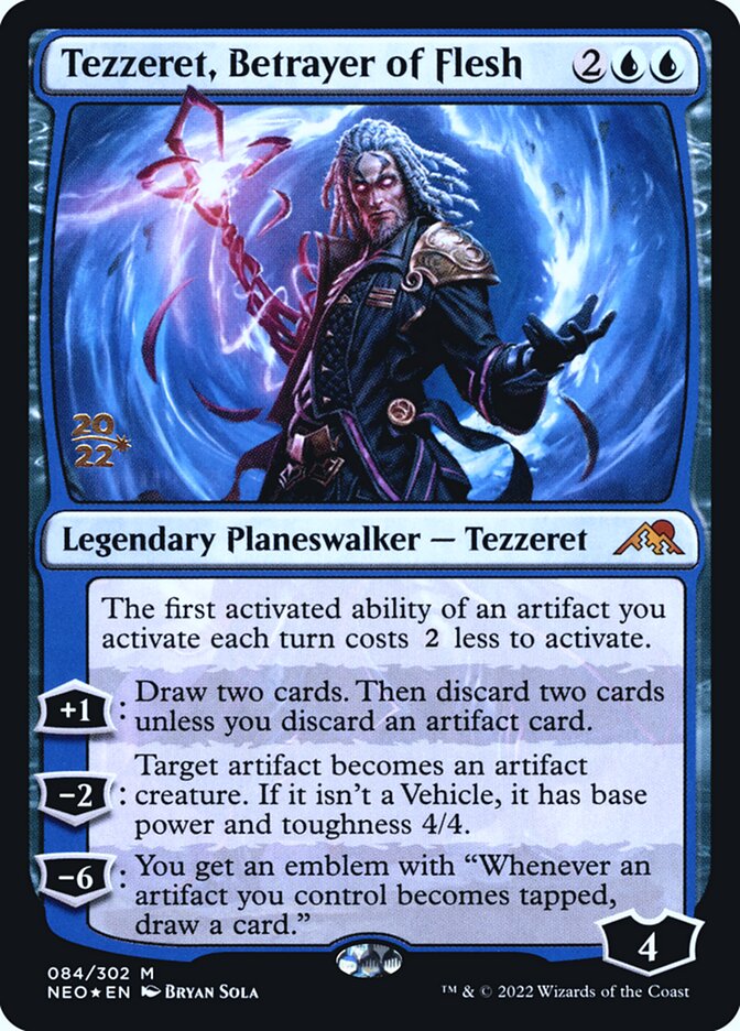 Tezzeret, Traidor da Carne / Tezzeret, Betrayer of Flesh - Magic: The Gathering - MoxLand