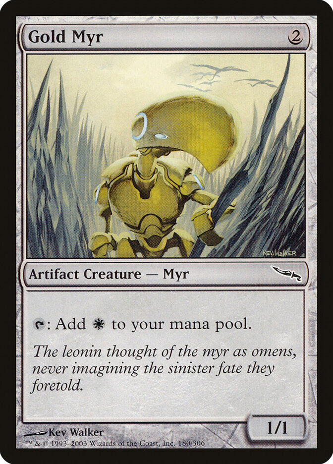 Myr de Ouro / Gold Myr - Magic: The Gathering - MoxLand