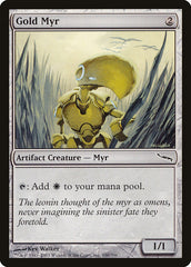 Myr de Ouro / Gold Myr - Magic: The Gathering - MoxLand