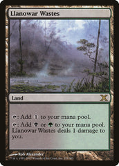 Regiões Agrestes de Llanowar / Llanowar Wastes - Magic: The Gathering - MoxLand