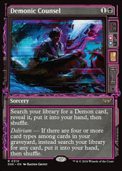 Conselho Demoníaco / Demonic Counsel - Magic: The Gathering - MoxLand