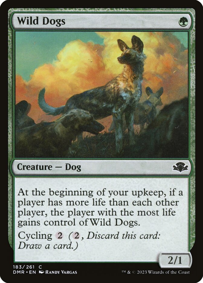 Cães Selvagens / Wild Dogs - Magic: The Gathering - MoxLand