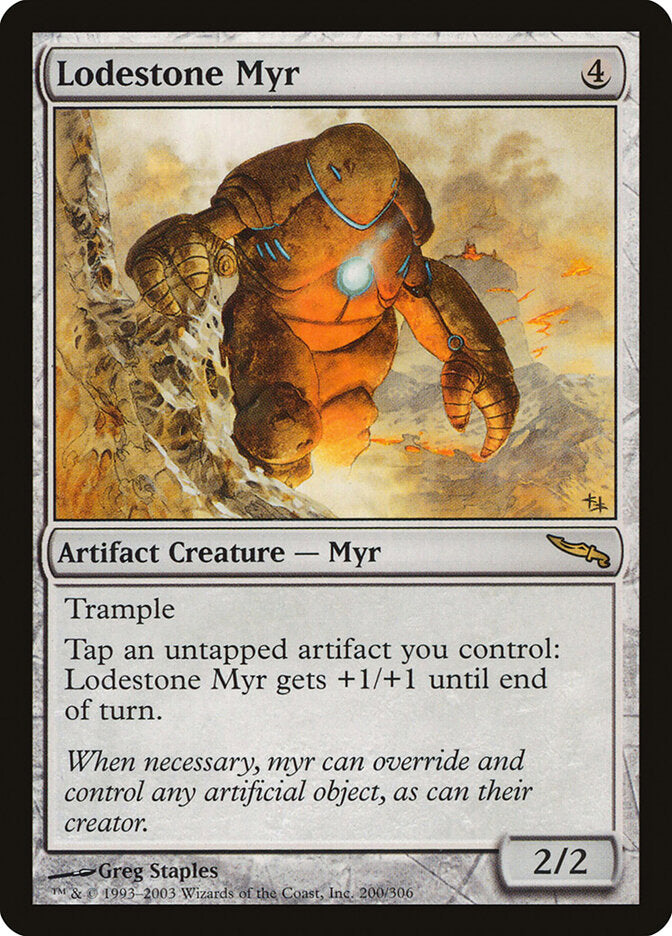 Myr de Magnetita / Lodestone Myr - Magic: The Gathering - MoxLand