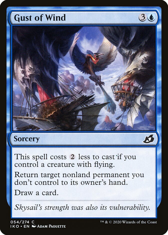 Lufada de Vento / Gust of Wind - Magic: The Gathering - MoxLand
