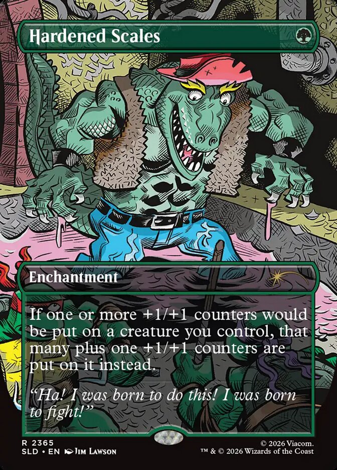 Escamas Endurecidas / Hardened Scales - Magic: The Gathering - MoxLand
