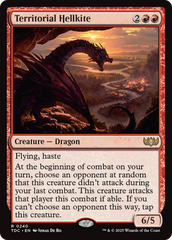 Dragão Avérneo Territorial / Territorial Hellkite - Magic: The Gathering - MoxLand