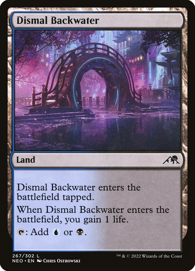Remanso Funesto / Dismal Backwater - Magic: The Gathering - MoxLand