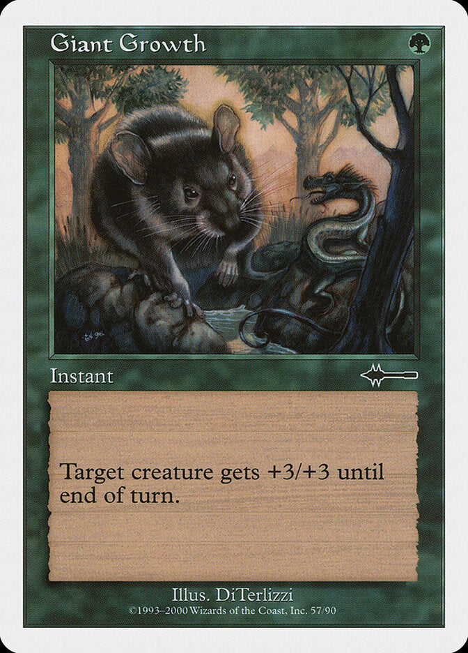 Crescimento Desenfreado / Giant Growth - Magic: The Gathering - MoxLand