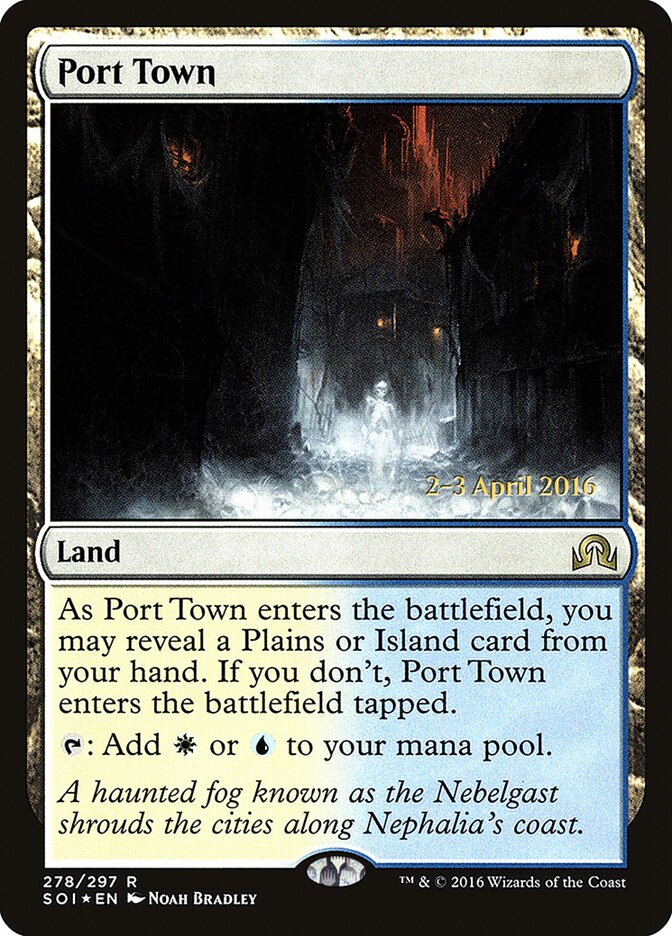 Cidade Portuária / Port Town - Magic: The Gathering - MoxLand