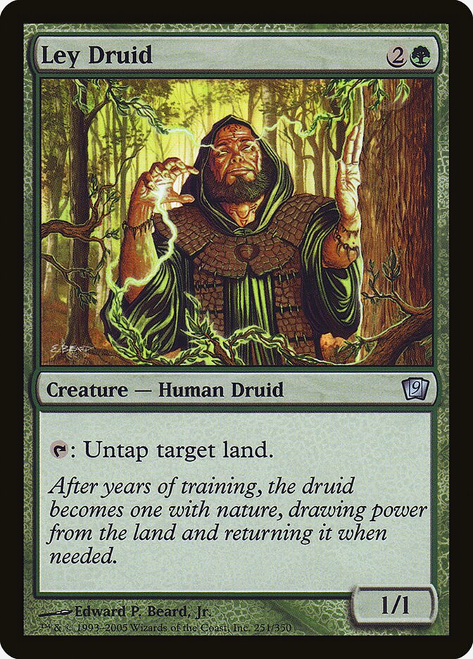 Druida da Pradaria / Ley Druid - Magic: The Gathering - MoxLand