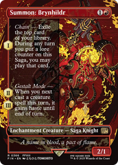 Invocação: Brynhildr / Summon: Brynhildr - Magic: The Gathering - MoxLand