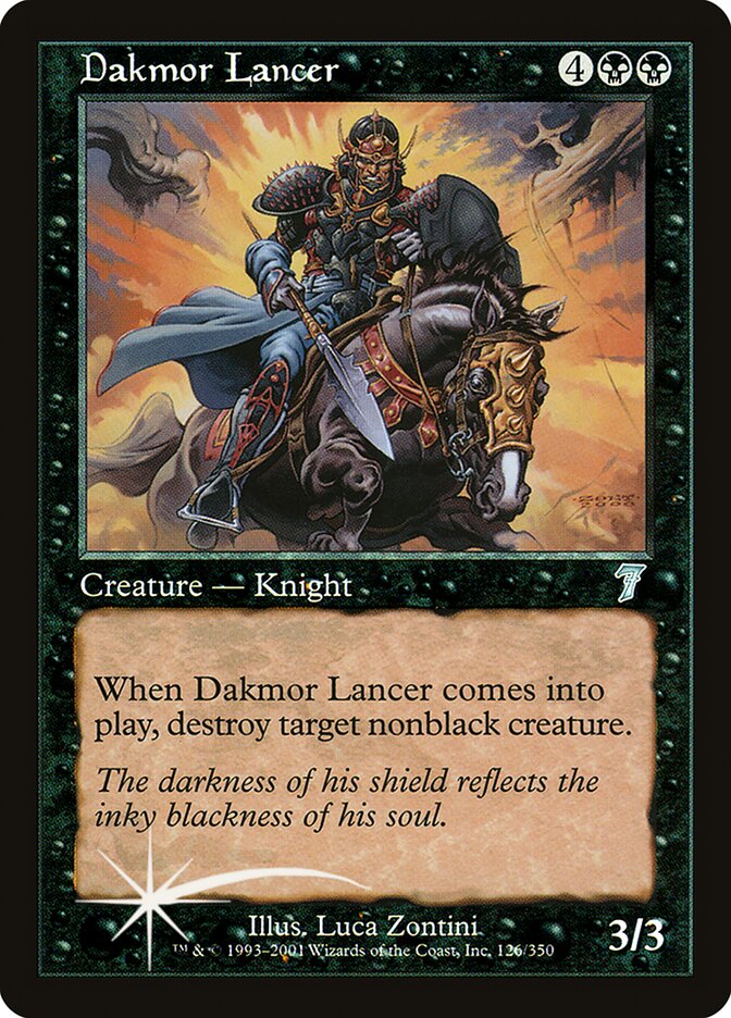 Lanceiro de Dakmor / Dakmor Lancer - Magic: The Gathering - MoxLand