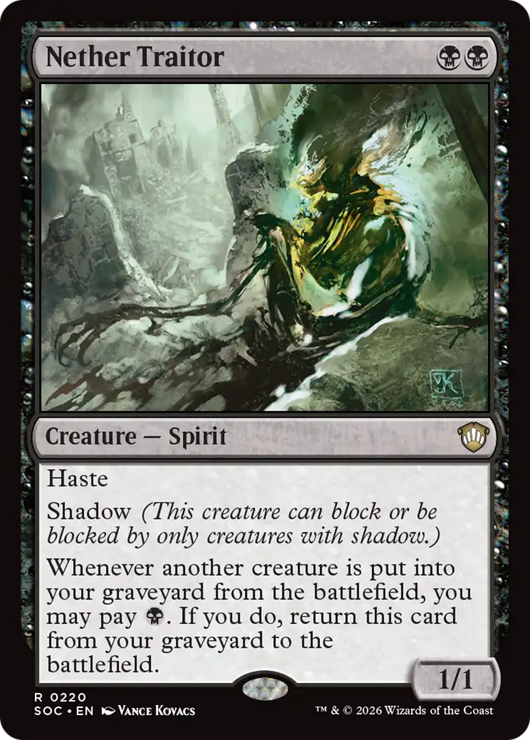 Traidor Ínfero / Nether Traitor - Magic: The Gathering - MoxLand