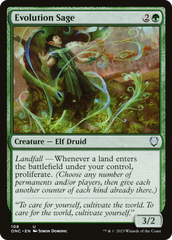 Sábio da Evolução / Evolution Sage - Magic: The Gathering - MoxLand