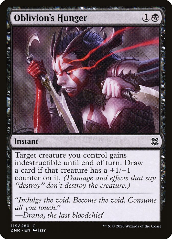 Fome do Oblívio / Oblivion's Hunger - Magic: The Gathering - MoxLand