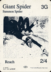 Aranha Gigante / Giant Spider - Magic: The Gathering - MoxLand