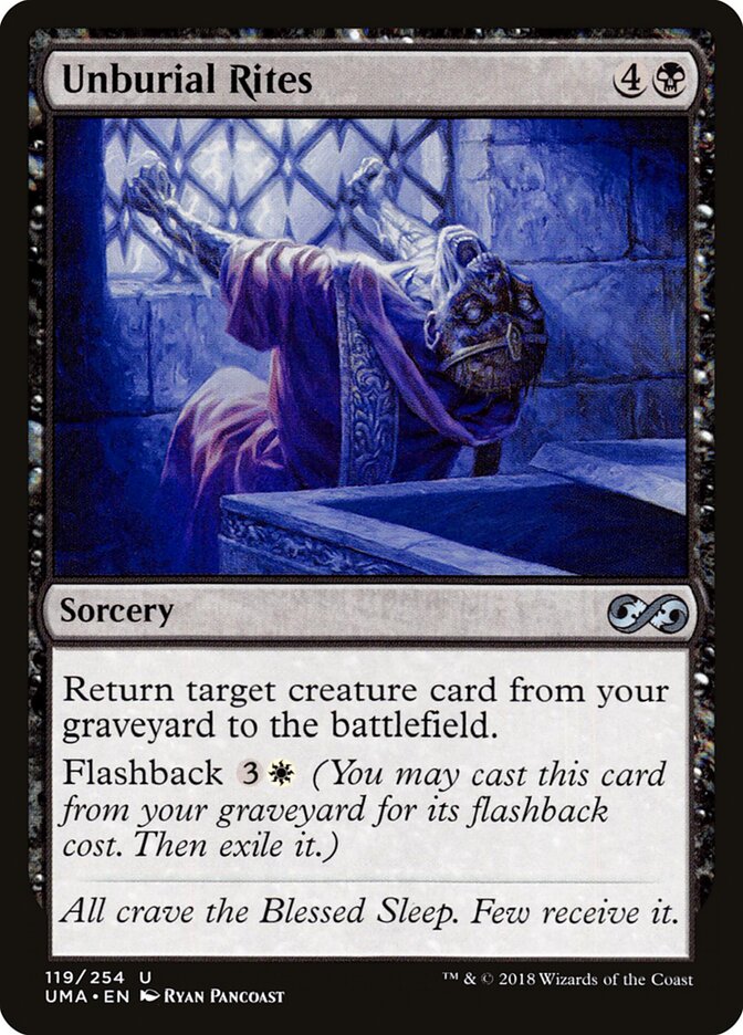 Ritos de Desenterro / Unburial Rites - Magic: The Gathering - MoxLand