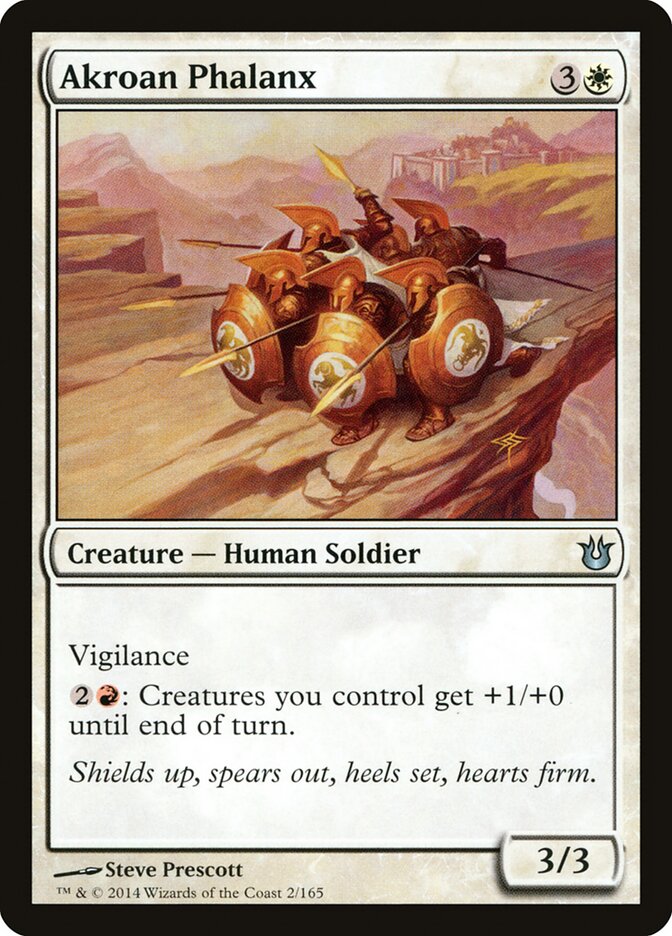 Falange Acrosana / Akroan Phalanx - Magic: The Gathering - MoxLand