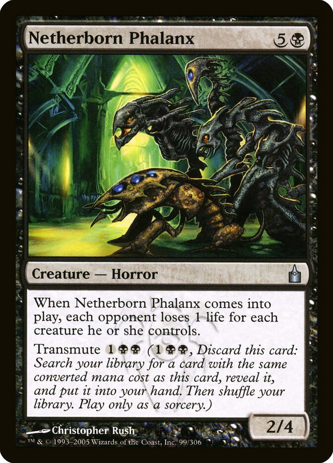 Falange do Submundo / Netherborn Phalanx - Magic: The Gathering - MoxLand
