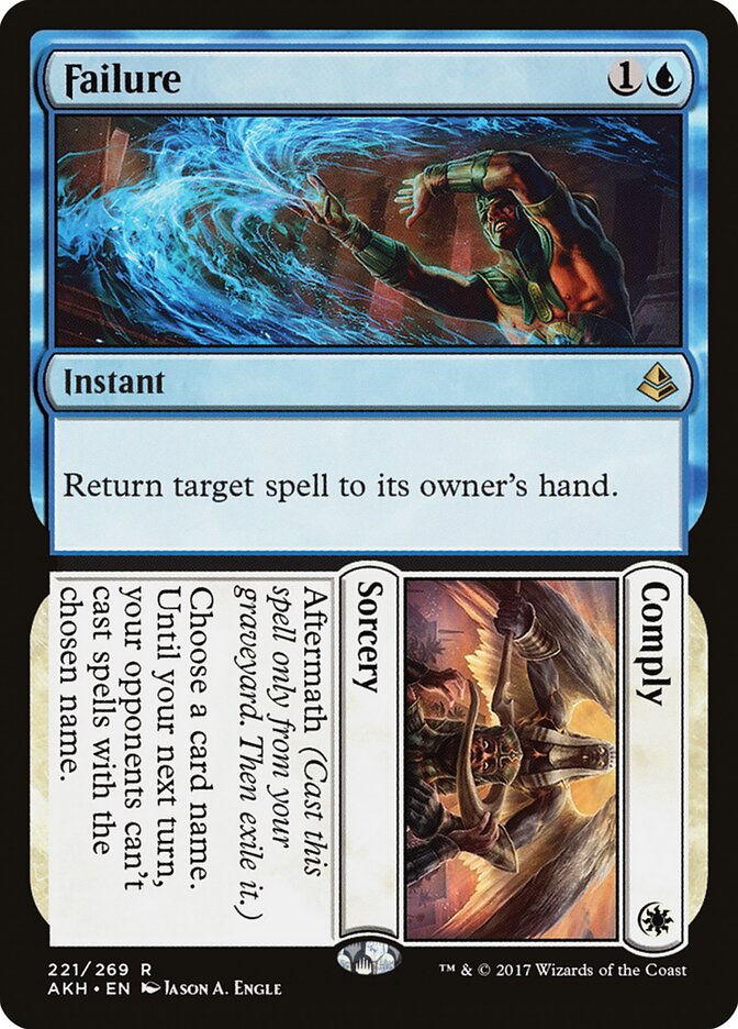 Falha / Cumprimento / Failure / Comply - Magic: The Gathering - MoxLand