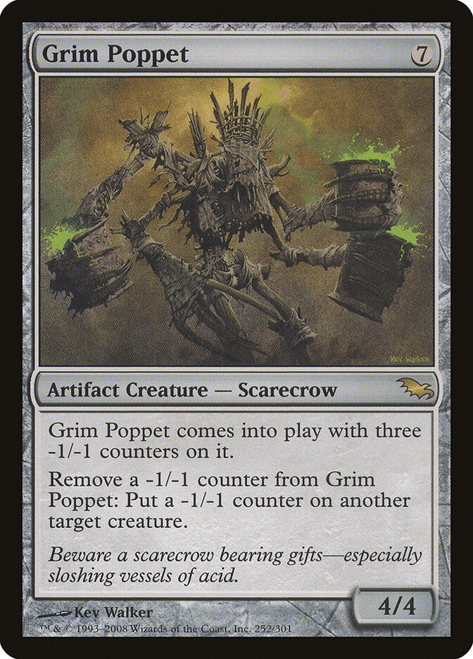 Fantoche Sinistro / Grim Poppet - Magic: The Gathering - MoxLand