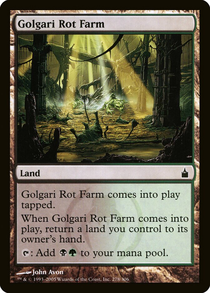 Fazenda de Podridão Golgari / Golgari Rot Farm - Magic: The Gathering - MoxLand