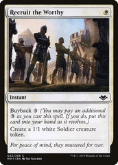 Recrutar os Dignos / Recruit the Worthy - Magic: The Gathering - MoxLand