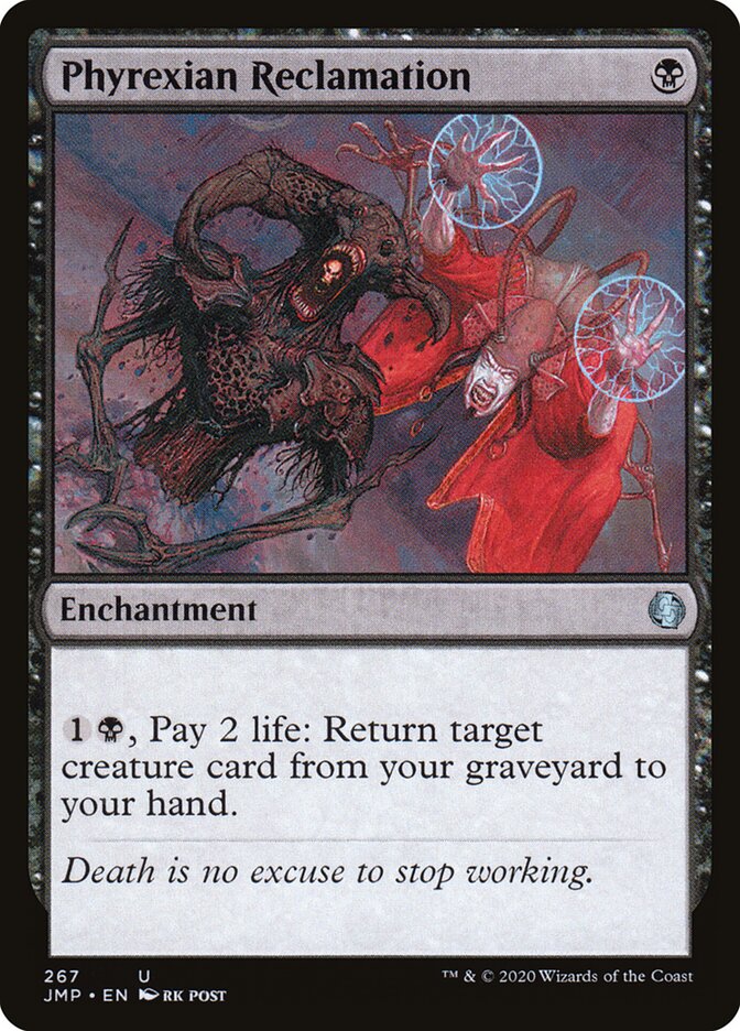 Reclamação Phyrexiana / Phyrexian Reclamation - Magic: The Gathering - MoxLand