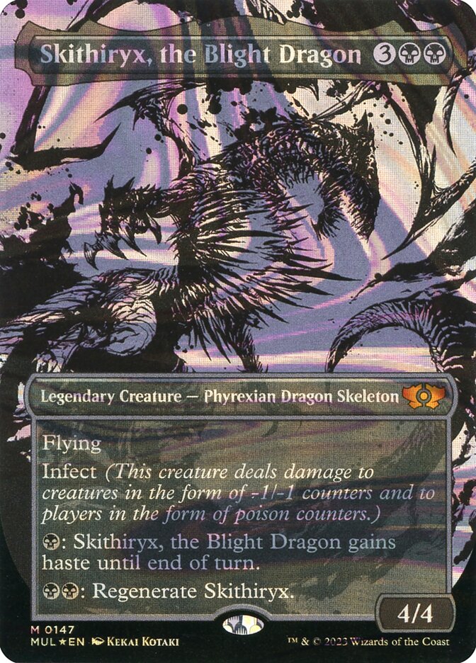 Skithiryx, o Dragão Assolador / Skithiryx, the Blight Dragon - Magic: The Gathering - MoxLand