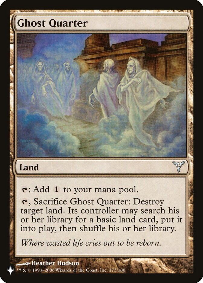 Quarteirão Fantasma / Ghost Quarter - Magic: The Gathering - MoxLand