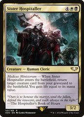 Irmã Hospitaleira / Sister Hospitaller - Magic: The Gathering - MoxLand