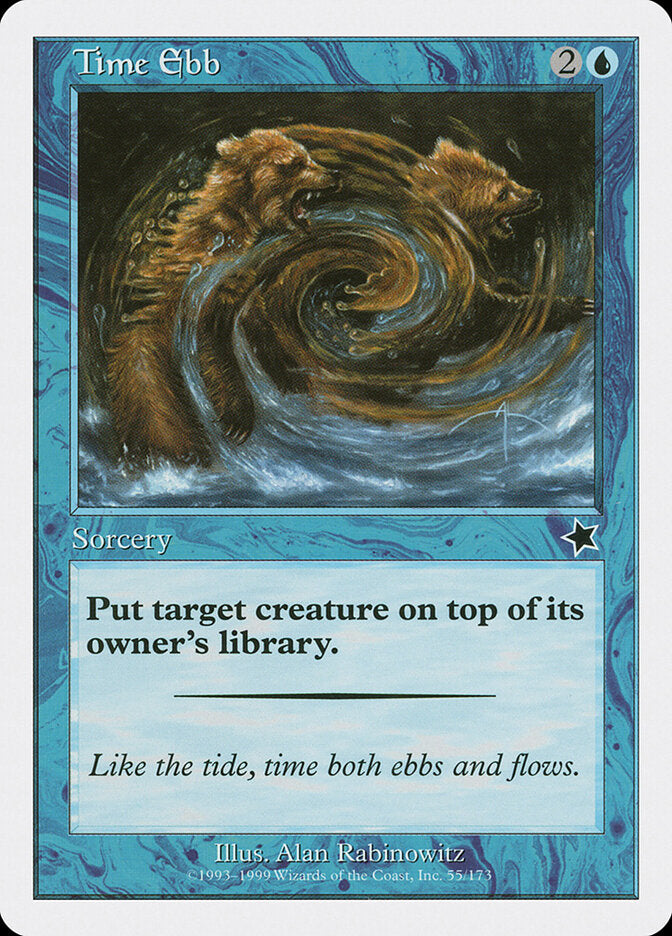 Refluxo do Tempo / Time Ebb - Magic: The Gathering - MoxLand