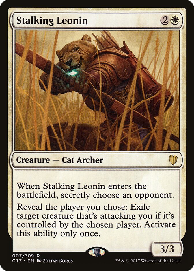 Leonina à Espreita / Stalking Leonin - Magic: The Gathering - MoxLand