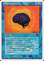 Ilusão Mental / Sleight of Mind - Magic: The Gathering - MoxLand