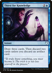 Sede por Conhecimento / Thirst for Knowledge - Magic: The Gathering - MoxLand